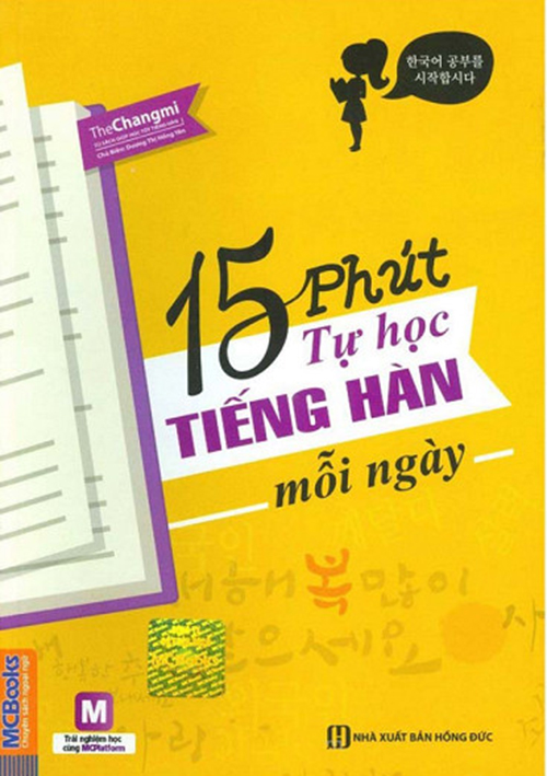 15 phút tự học tiếng Hàn mỗi ngày