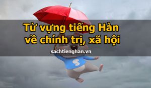 Từ vựng tiếng Hàn về chính trị, xã hội